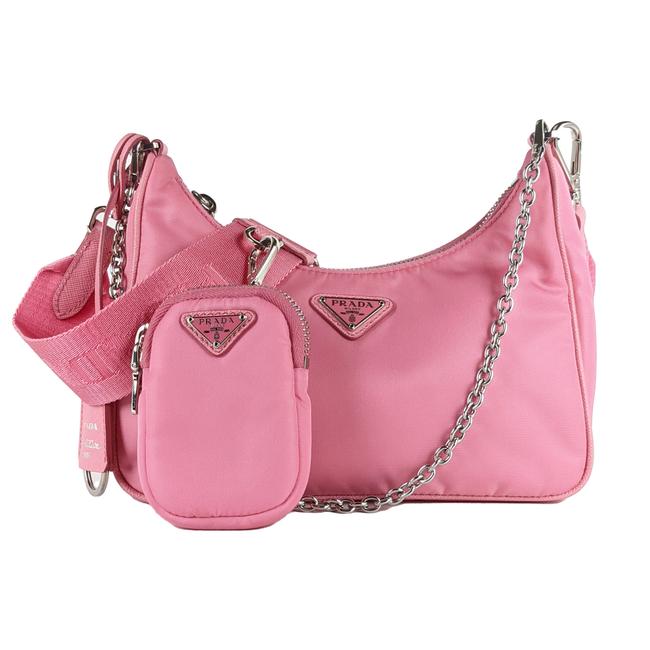 Prada Pink Nylon Re-Edition 2005 Shoulder Bag Prada