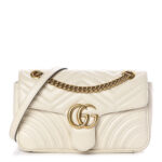 Gucci Marmont Flap Bag White