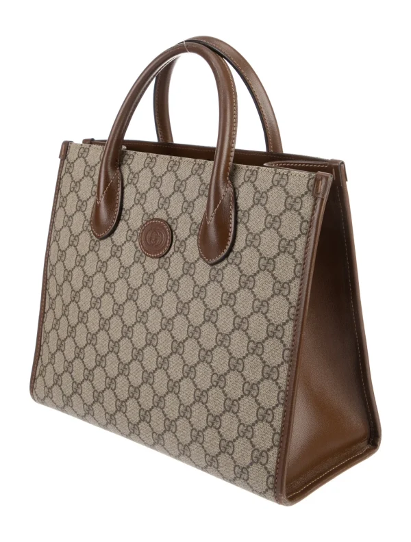 GUCCI GG CANVAS SMALL TOTE