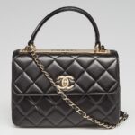 CHANEL Black Small Trendy CC Flap Bag