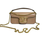 Valentino Garavani VLogo Signature shoulder bag Apricot