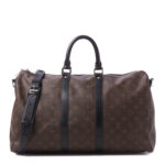 LOUIS VUITTON Monogram Macassar Keepall Bandouliere 45