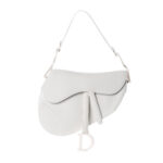 CHRISTIAN DIOR Ultra Matte Saddle Bag White