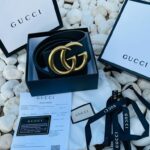 Gucci Wide Waist Belt Double G