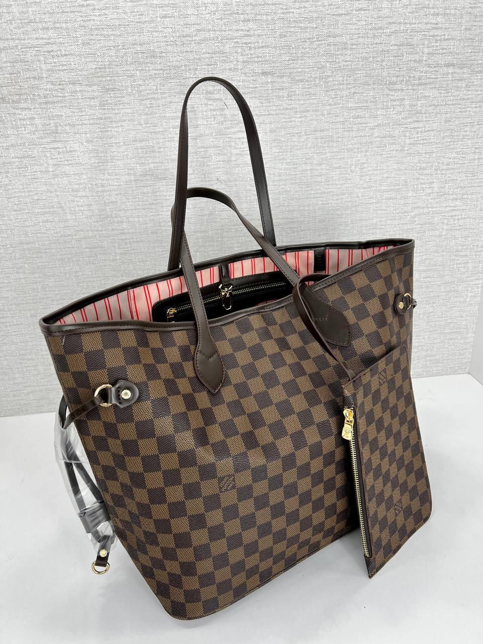 Louis Vuitton Neverfull Damier Ebene MM - Oh My Handbags