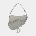 CHRISTIAN DIOR Ultra Matte Saddle Bag Grey