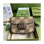 Gucci Horsebit 1955 Shoulder Bag with Jumbo GG