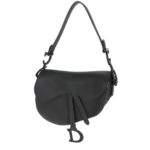 CHRISTIAN DIOR Ultra Matte Saddle Bag Black