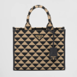 Small Prada Symbole jacquard fabric