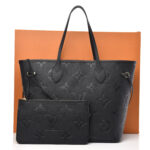 Louis Vuitton Neverfull  Empreinte Monogram Giant Black