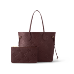 Neverfull Monogram Empreinte Wine