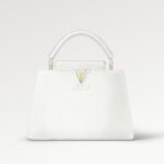 Louis Vuitton Capucines White