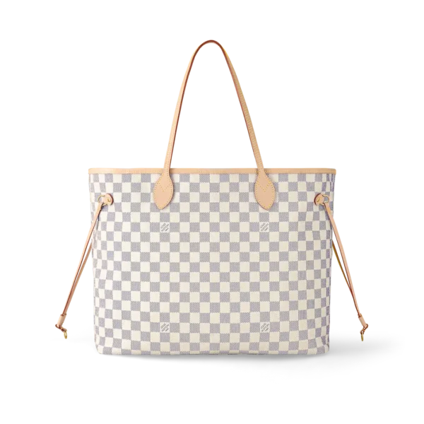 Louis Vuitton Neverfull Azure100% Cowhide Leather