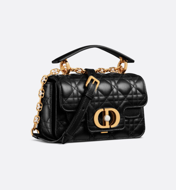 DIOR Jolie Mini Top Handle Bag Black