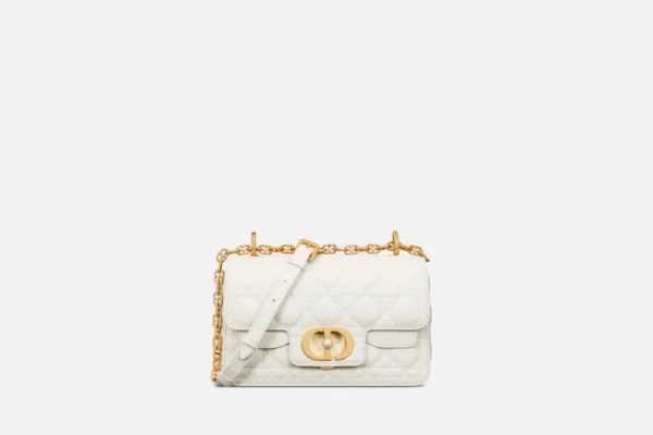 SMALL DIOR JOLIE TOP HANDLE BAG WHITE