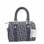 DIOR Canvas  Trotter Boston Bag Handbag