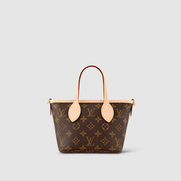 LOUIS VUITTON Monogram Neverfull BB Beige