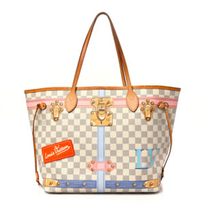 LOUIS VUITTON Damier Azur Summer Trunks Neo Neverfull MM