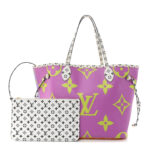 LOUIS VUITTON  Monogram Giant Neverfull MM Pink Lilac