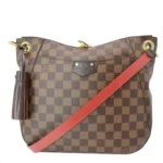 LOUIS VUITTON  South Bank Besace Damier Ebene Crossbody Brown Bag