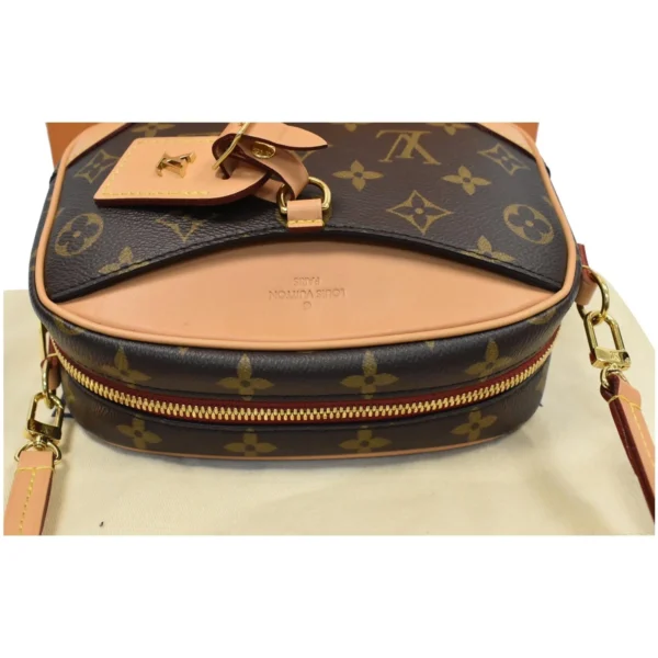 LOUIS VUITTON Deauville Mini Monogram Canvas Brown Bag