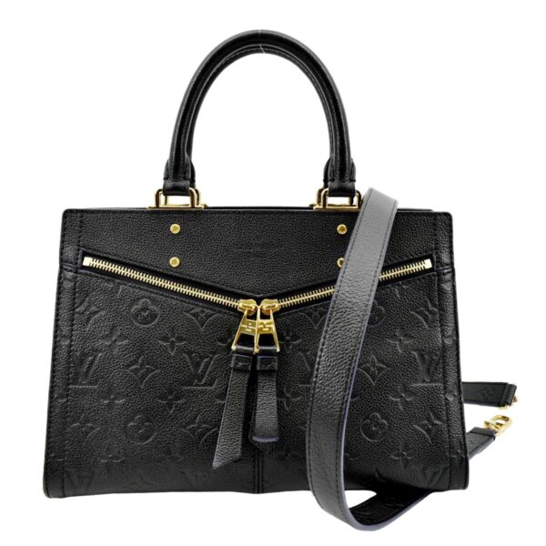 LOUIS VUITTON Sully PM Monogram Empreinte Leather Black Bag