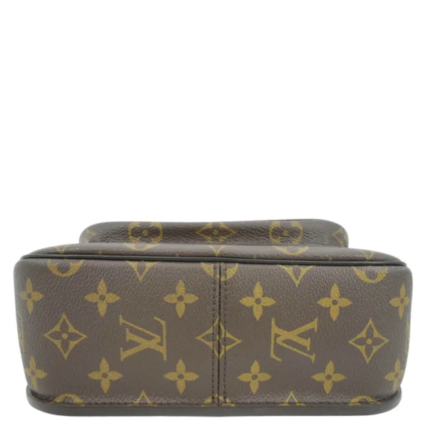 LOUIS VUITTON Passy NM Monogram Canvas Brown Bag