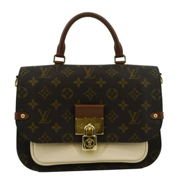 LOUIS VUITTON Vaugirard Monogram Canvas Creme Bag