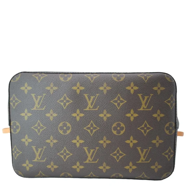 LOUIS VUITTON Love Lock NeoNoe Monogram Canvas Brown Bag