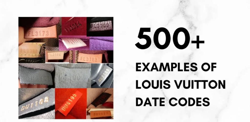 Authentic Louis Vuitton Date Codes