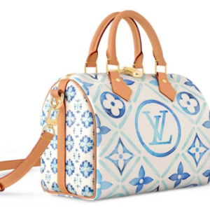 Louis Vuitton Speedy Bandouliere 25 Lagoon Blue