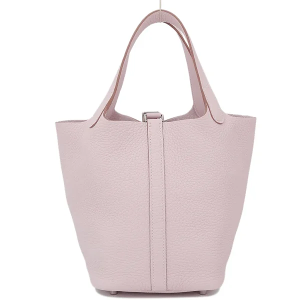 Hermes Picotin Lock 22 Bag In Mauve Pale