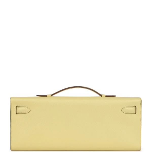 Hermès Kelly Cut Jaune Poussin Epsom