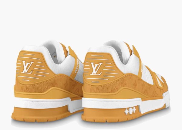 Louis Vuitton Trainer Yellow Monogram