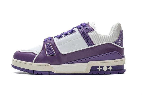 LOUIS VUITTON TRAINER " PURPLE "