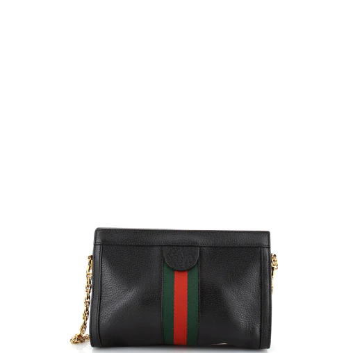 Gucci Ophidia Chain Shoulder Bag Leather Small