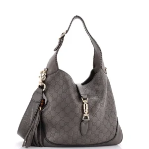 Gucci New Jackie Bag Guccissima Leather Medium