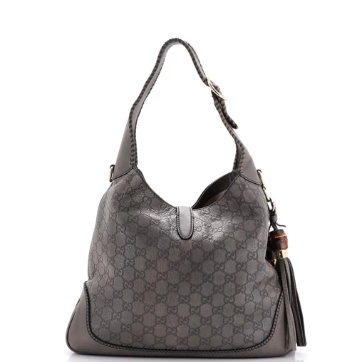 Gucci New Jackie Bag Guccissima Leather Medium