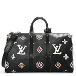 Louis Vuitton Keepall Wild at heart new Black