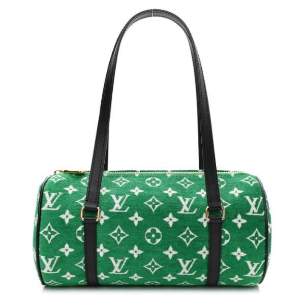 LOUIS VUITTON Monogram Jacquard Velvet Papillon Vert