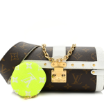 LOUIS VUITTON Monogram LV Match Papillon Trunk White