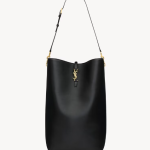 YSL OVERSIZED LE 37 IN GRAINED BLACK