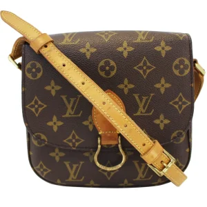 LOUIS VUITTON Monogram Saint Cloud MM Shoulder Bag