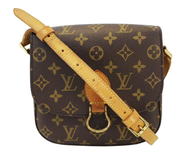 LOUIS VUITTON Monogram Saint Cloud MM Shoulder Bag