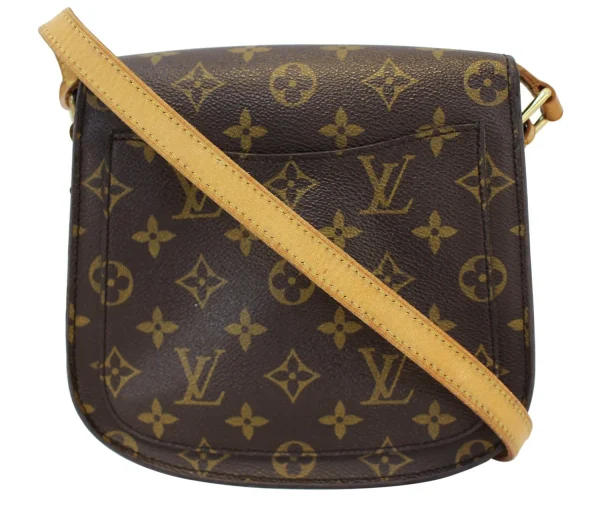 LOUIS VUITTON Monogram Saint Cloud MM Shoulder Bag