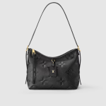 Louis Vuitton Carryall PM Leather Black Shoulder Bag