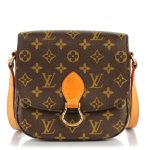 LOUIS VUITTON Monogram Saint Cloud MM Shoulder Bag