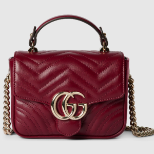 GG MARMONT MINI TOP HANDLE BAG