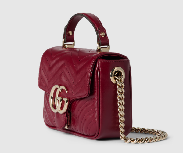 GG MARMONT MINI TOP HANDLE BAG