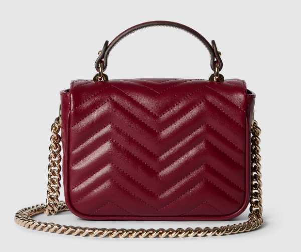 GG MARMONT MINI TOP HANDLE BAG